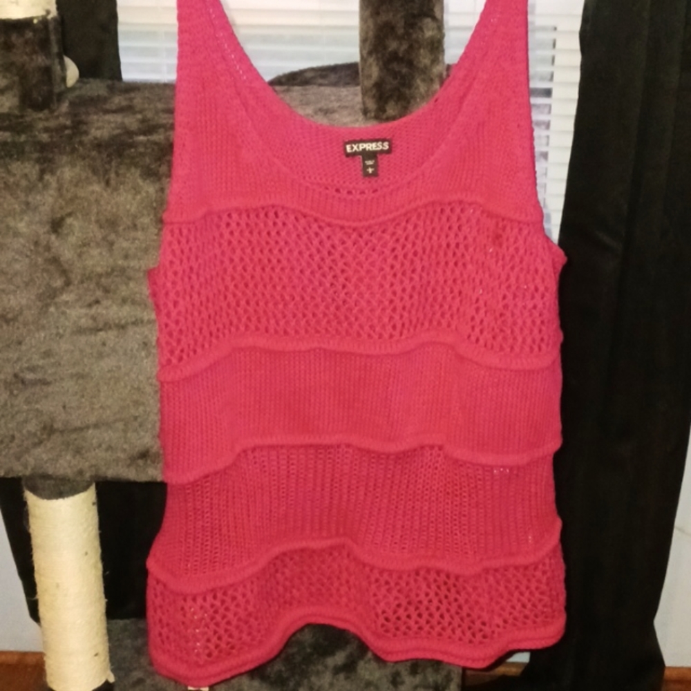 Sea thru tank top
